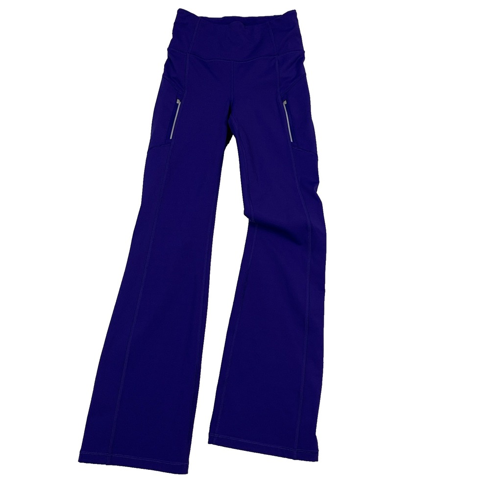 Athleta Rainier Bootcut Pant Women’s XS Blue Purple Flare Yoga Pants